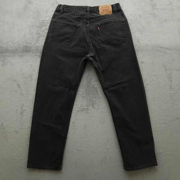 Levi's VTG Jeans Mens Fits 34x30 (Size-36) Gray 505 Regular Straight 100% Cotton - Picture 8 of 15